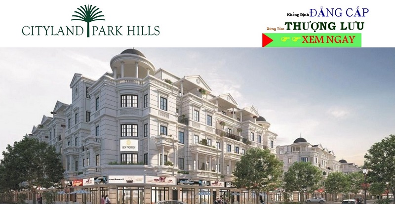 Cho thuê nhà phố dự án cityland park hills gò vấp
