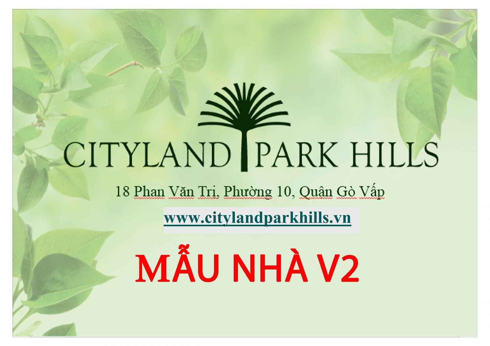 Biệt thự Cityland park hills