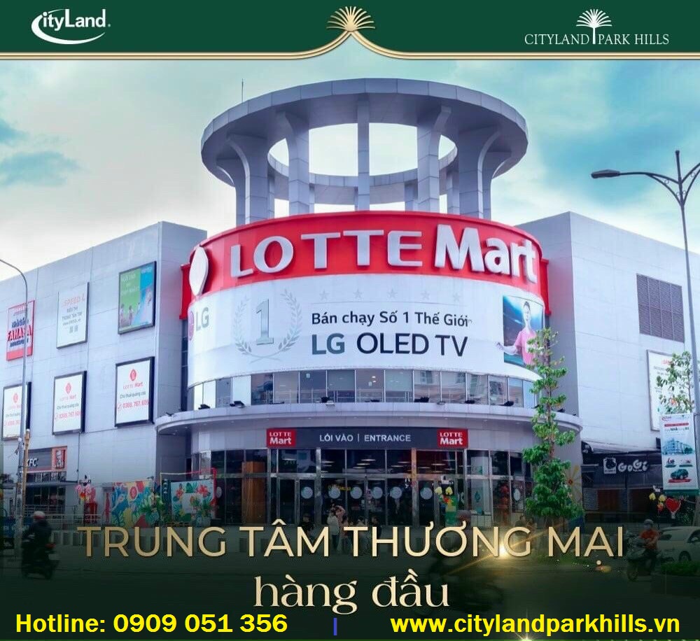 Đại siêu thị Lotte Mart Cityland Gò Vấp
